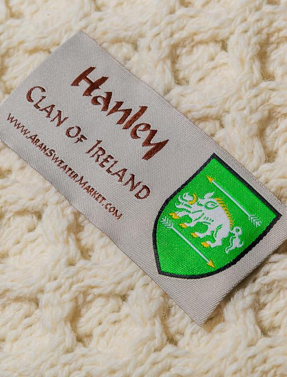Aran Cashmere Hanley Clan Aran Throw