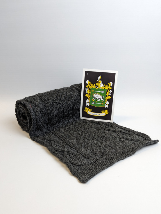 Aran Cashmere Hanley Clan Scarf