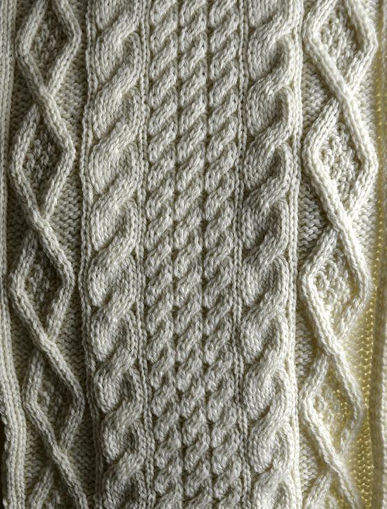 Aran Cashmere Hanley Clan Scarf