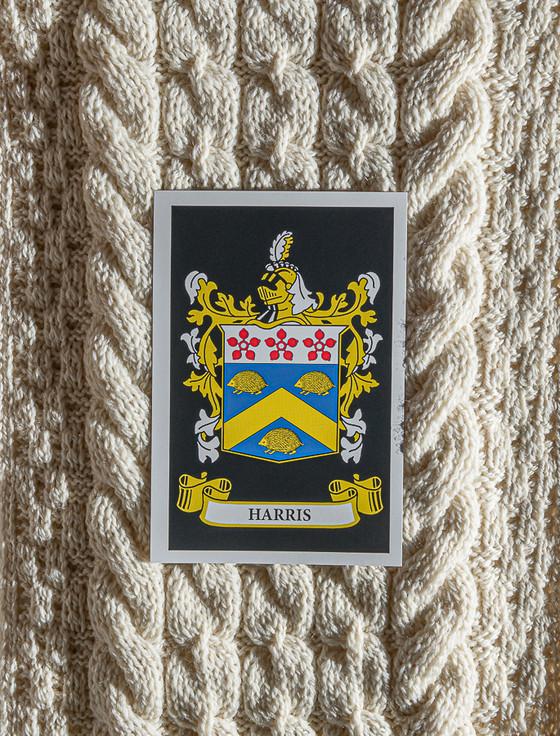 Aran Cashmere Harris Clan Aran Throw