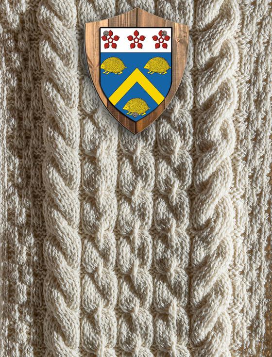 aran cashmere Harris Clan Aran Throw