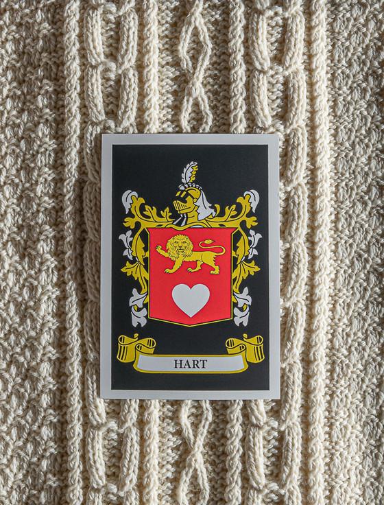 Aran Cashmere Hart Clan Aran Throw