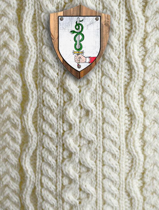 Aran Cashmere Hayes Clan Aran Throw