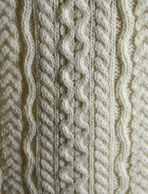Aran Cashmere Hayes Clan Scarf