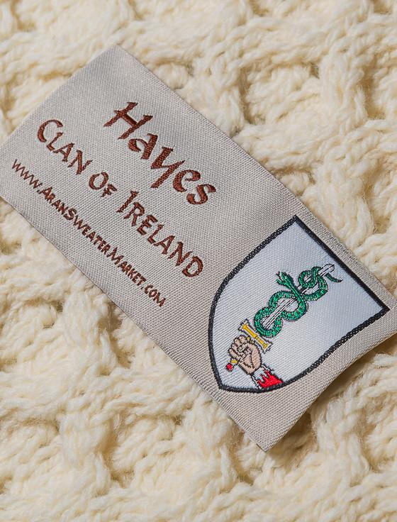 Aran Cashmere Hayes Clan Scarf