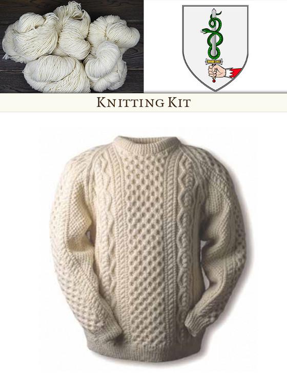 aran cashmere Hayes Knitting Kit
