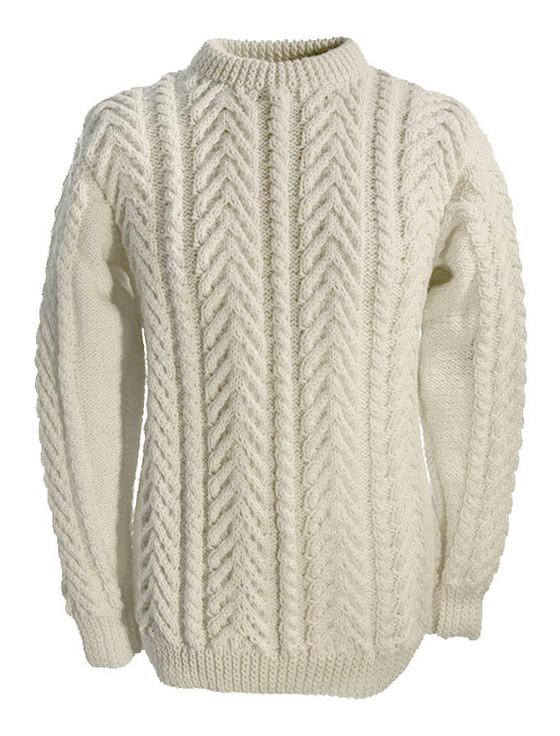 aran cashmere Healy Clan Sweater