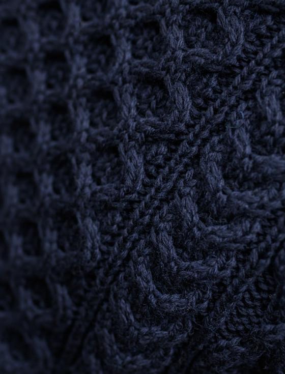 Aran Cashmere Heavyweight Merino Wool Aran Sweater‎‎‎