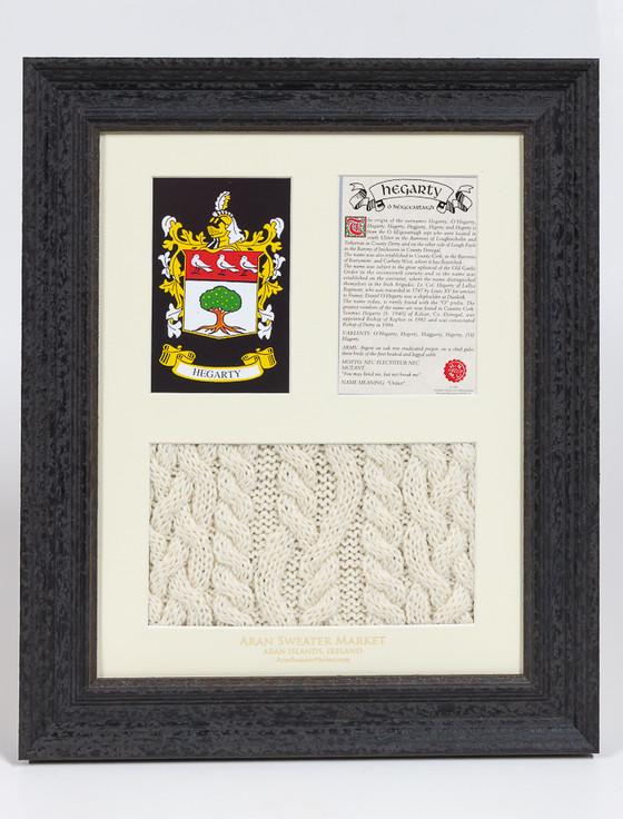 aran cashmere Hegarty Clan Aran & History Display