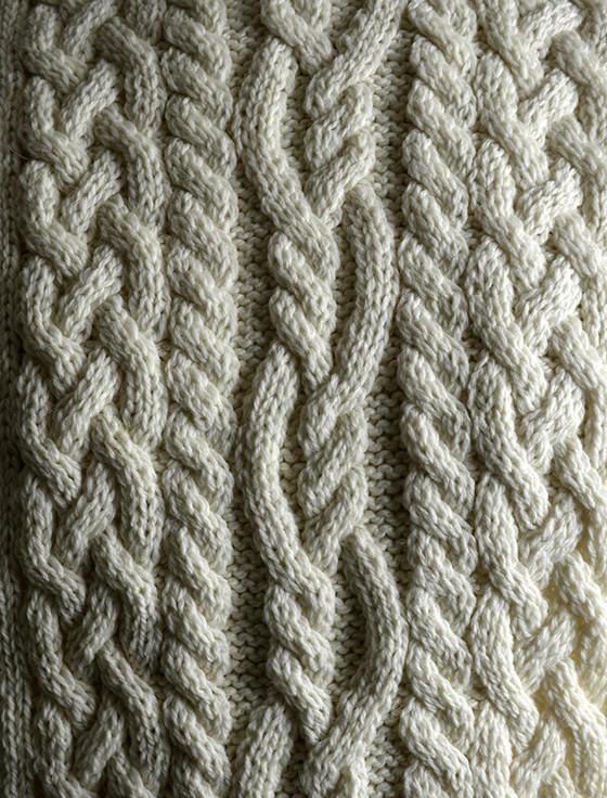 Aran Cashmere Hegarty Clan Scarf