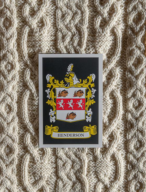 Aran Cashmere Henderson Clan Aran Throw