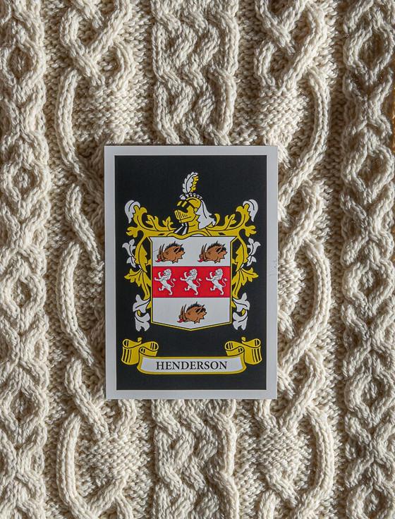 Aran Cashmere Henderson Clan Scarf