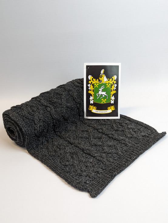 Aran Cashmere Hennessy Clan Scarf