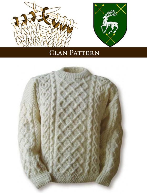 aran cashmere Hennessy Knitting Pattern
