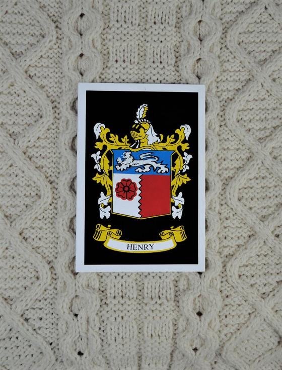 Aran Cashmere Henry Clan Scarf