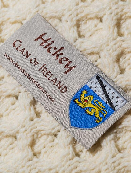 Aran Cashmere Hickey Clan Sweater
