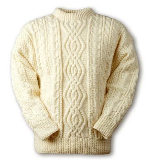 Aran Cashmere Hickey Knitting Pattern