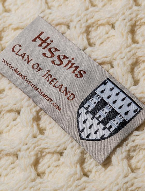 Aran Cashmere Higgins Clan Aran Poncho