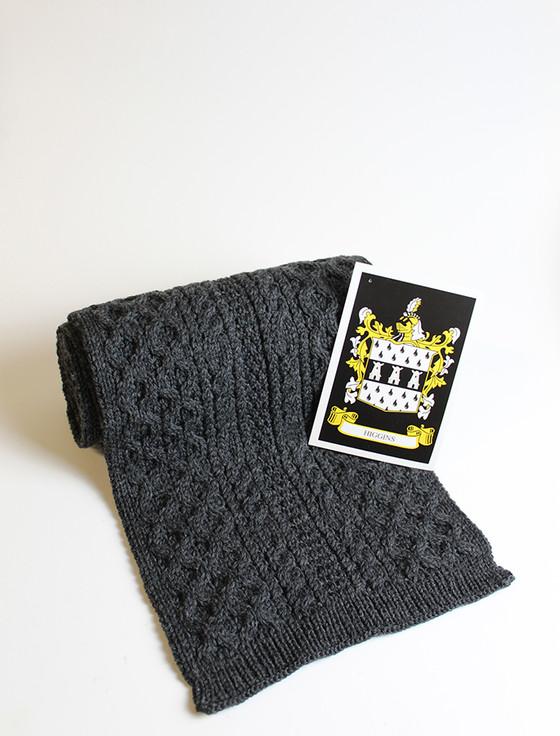 Aran Cashmere Higgins Clan Scarf