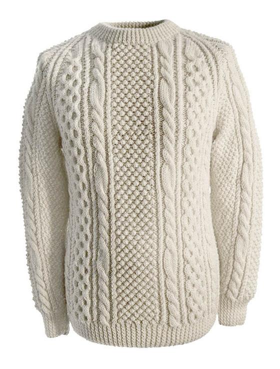 aran cashmere Higgins Clan Sweater