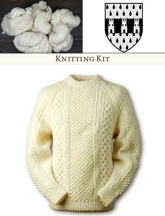aran cashmere Higgins Knitting Kit