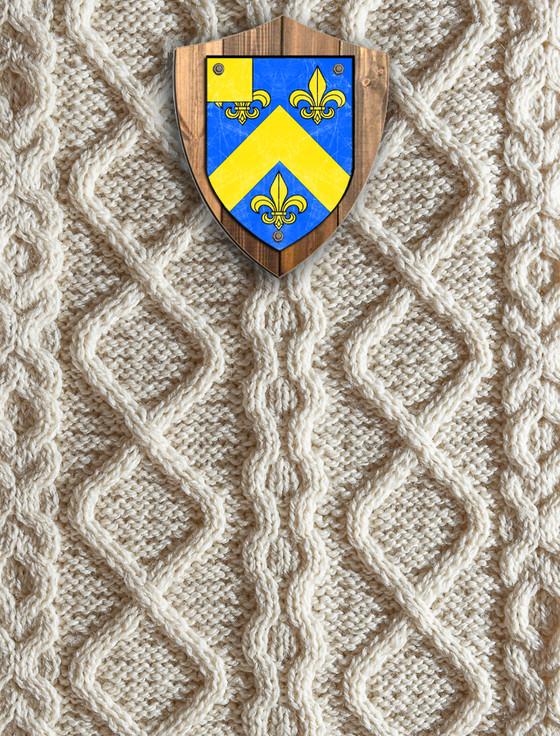 aran cashmere Hill Clan Aran Throw