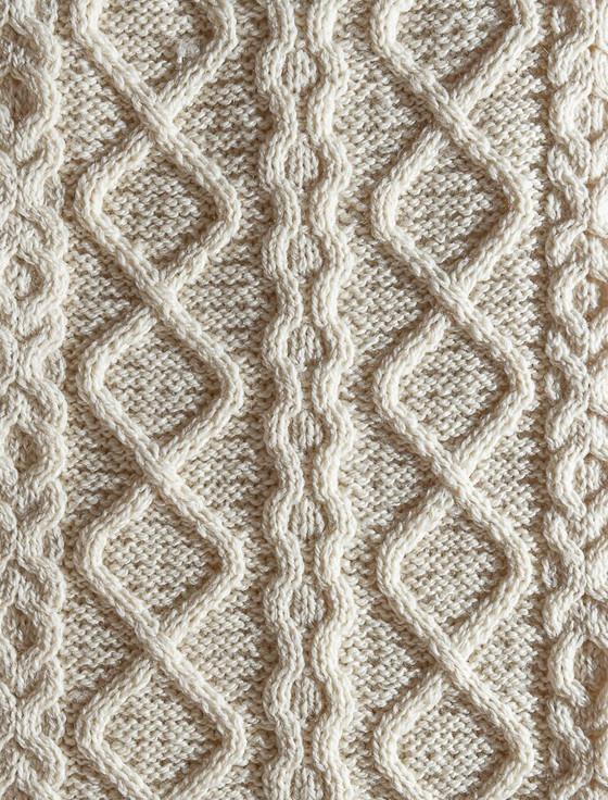 Aran Cashmere Hill Clan Scarf