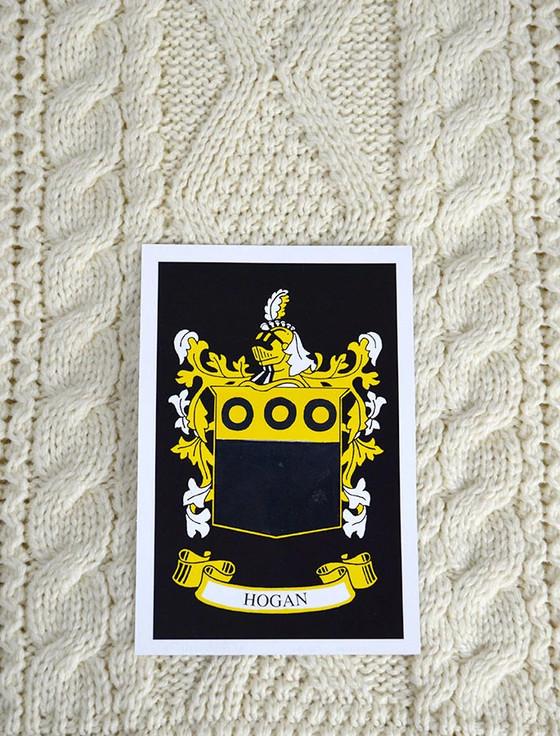 Aran Cashmere Hogan Clan Aran Bed Runner