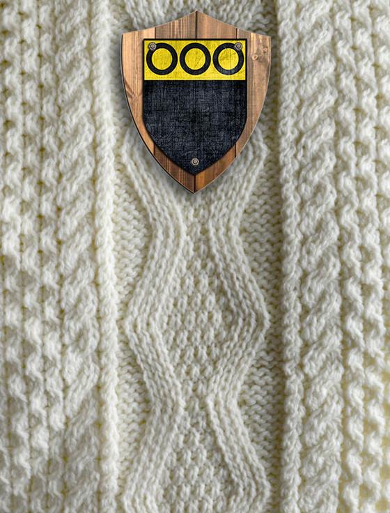 Aran Cashmere Hogan Clan Aran Throw