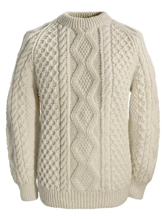 aran cashmere Hogan Clan Sweater