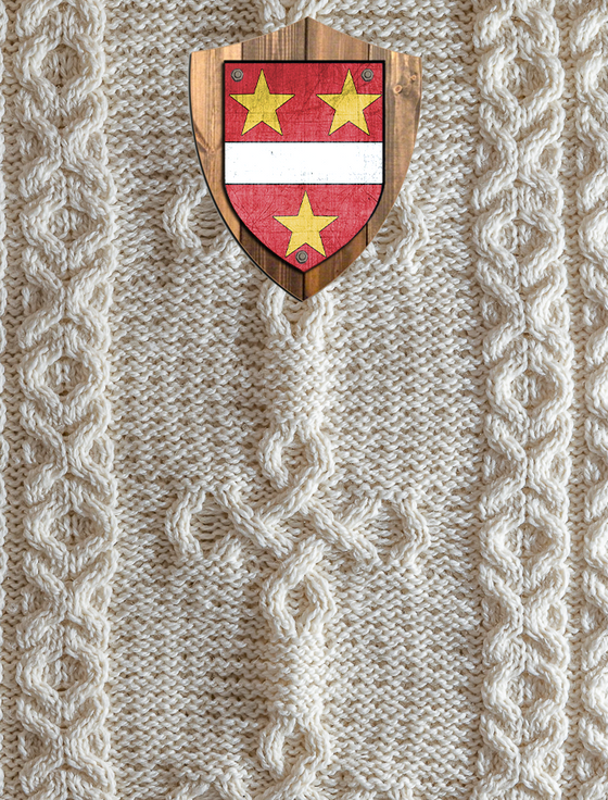aran cashmere Holmes Clan Aran Throw