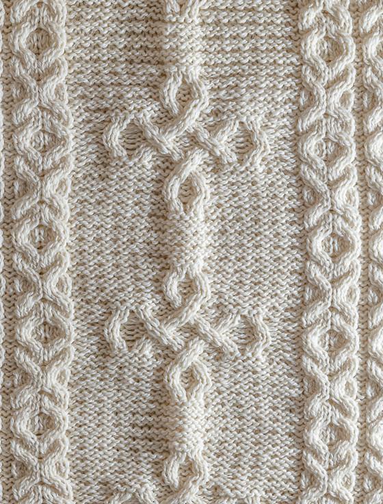 Aran Cashmere Holmes Clan Scarf
