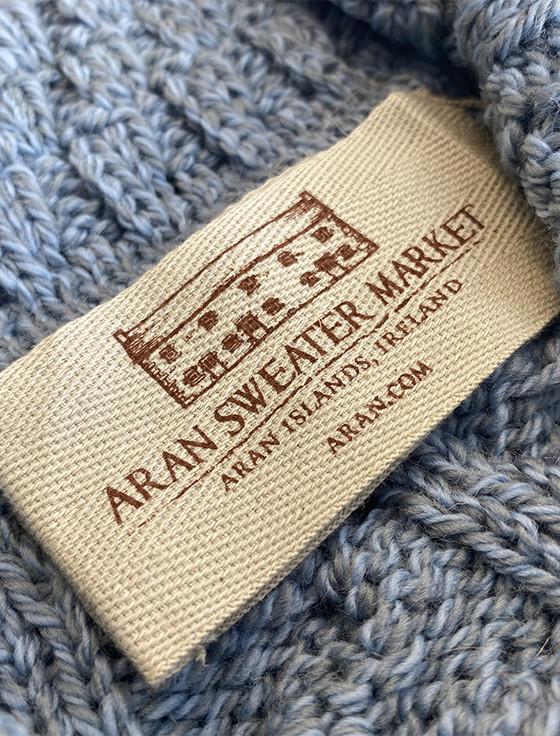 Aran Cashmere Honeycomb Button-Up Cardigan‎‎‎‎‎‎