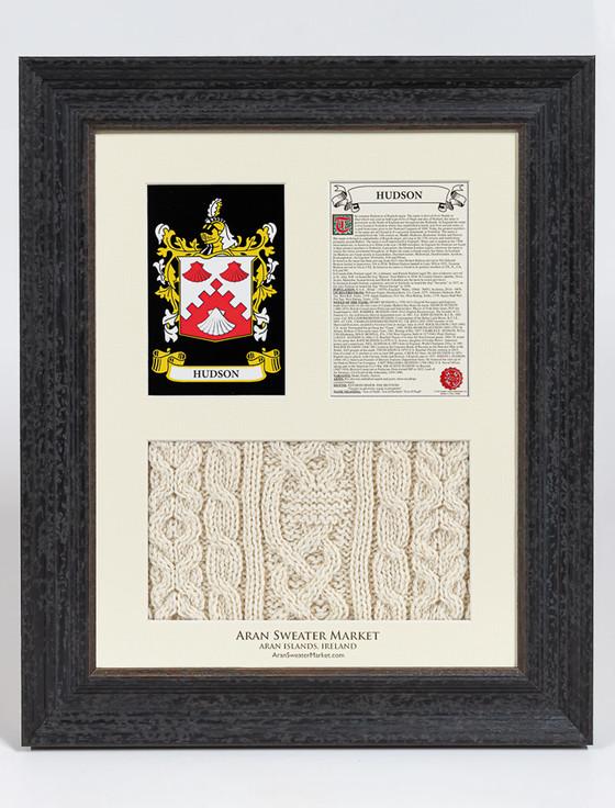 aran cashmere Hudson Clan Aran & History Display