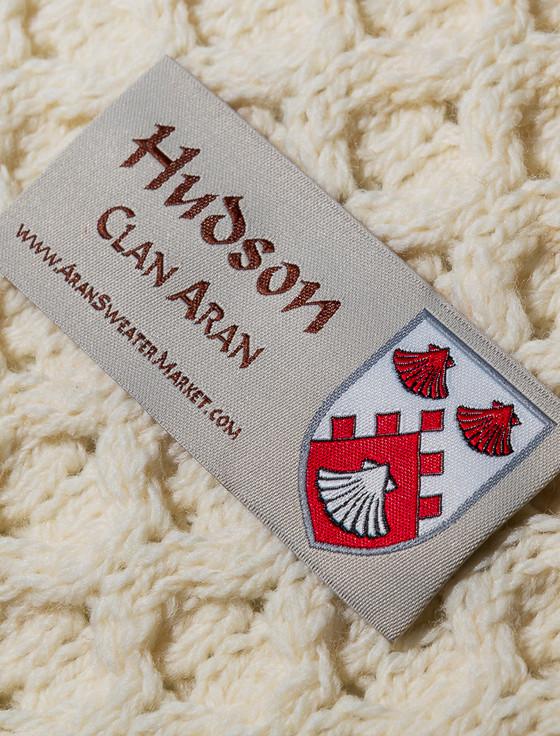 Aran Cashmere Hudson Clan Aran Throw