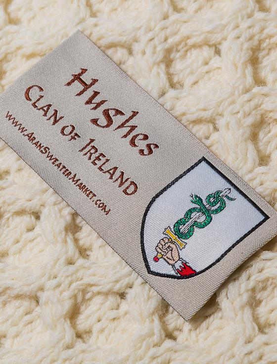 Aran Cashmere Hughes Clan Aran Throw