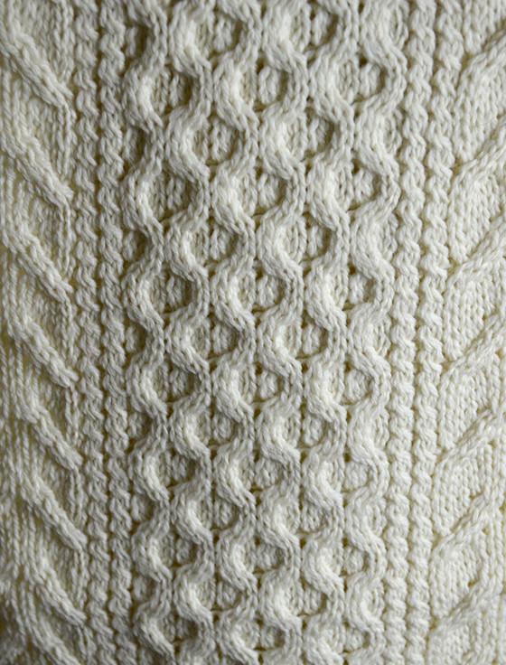 Aran Cashmere Hughes Clan Scarf