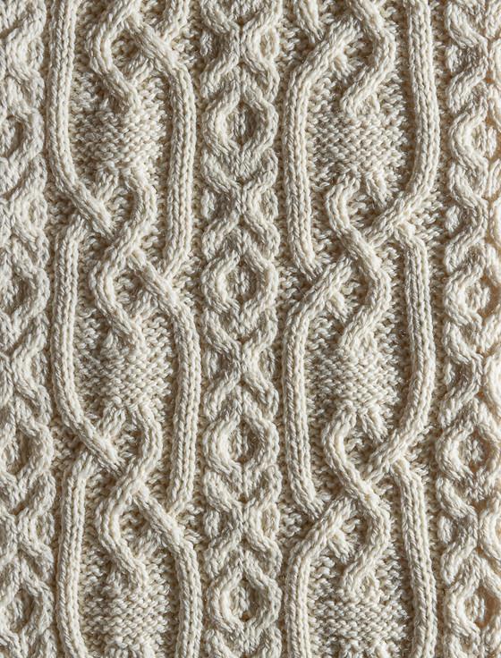 Aran Cashmere Hunter Clan Scarf