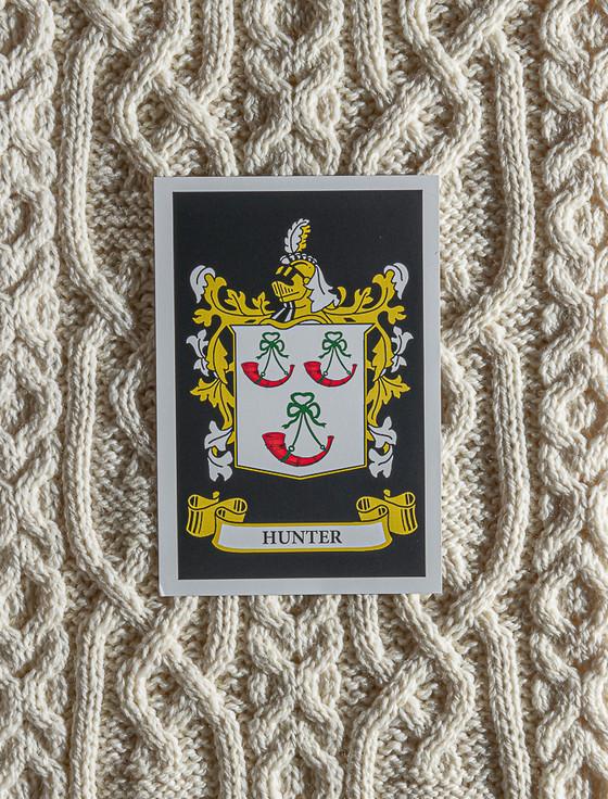 Aran Cashmere Hunter Clan Scarf