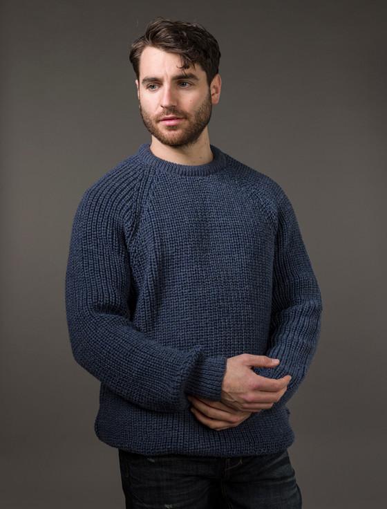aran cashmere Irish Fishermans Ribb‎ed Sw‎eater‎‎‎‎‎