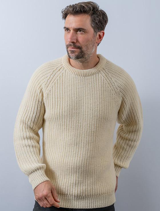 aran cashmere ‎Irish Fishermans Ribb‎ed Sweater‎‎‎‎‎