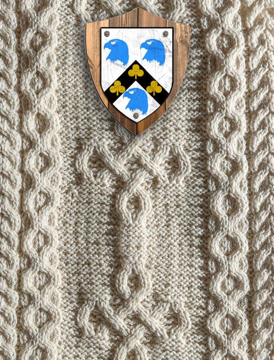 aran cashmere Jackson Clan Aran Throw