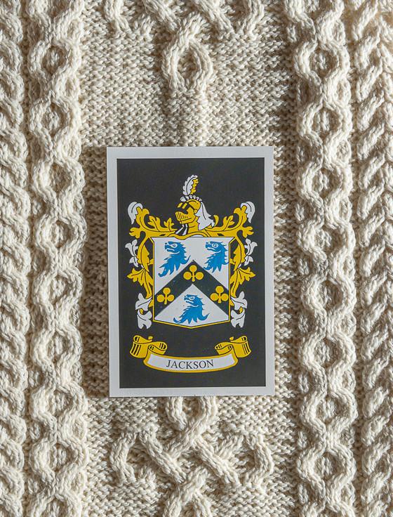 Aran Cashmere Jackson Clan Scarf