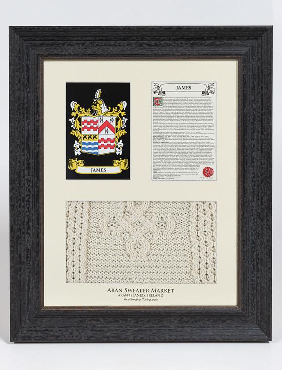 aran cashmere James Clan Aran & History Display