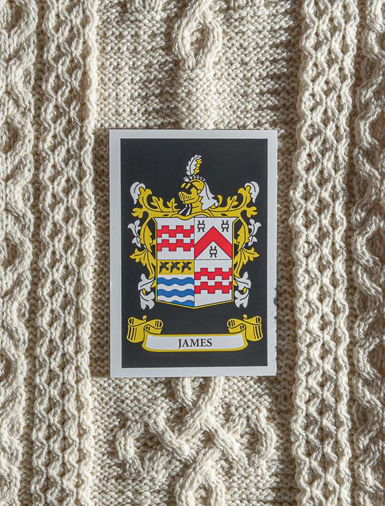 Aran Cashmere James Clan Aran Throw