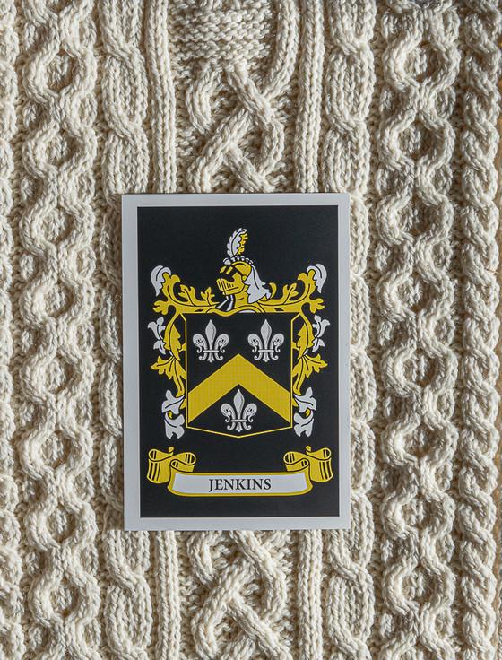 Aran Cashmere Jenkins Clan Aran Throw