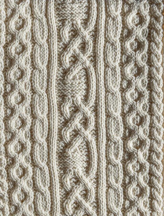 Aran Cashmere Jenkins Clan Scarf