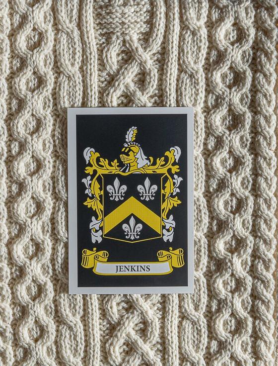 Aran Cashmere Jenkins Clan Scarf