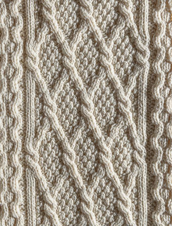 Aran Cashmere Johnson Clan Scarf