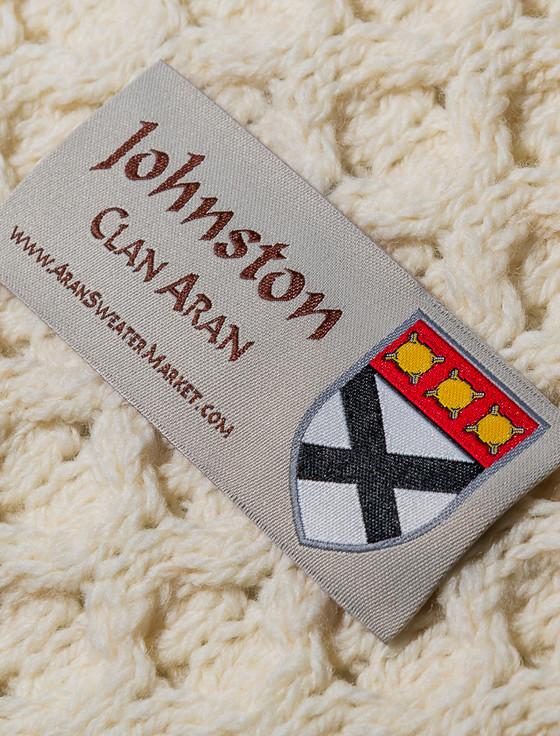 Aran Cashmere Johnston Clan Aran Poncho